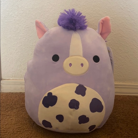 Kelly Toys Other - NWT 11” Meadow the Purple Horse Squishmallow